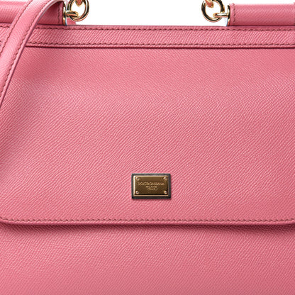 Dolce & Gabbana Dauphine Embellished Medium Miss Sicily Satchel Pink 11 of 11
