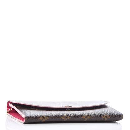 Louis Vuitton Monogram Bloom Flower Emilie Wallet 4 of 7