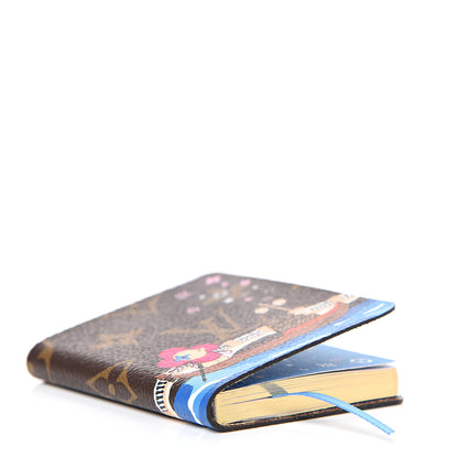 Louis Vuitton Monogram 2019 Christmas Animation Mini Courchevel Jules Notebook 3 of 5