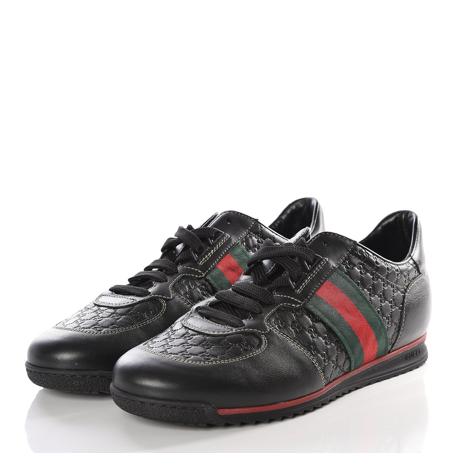 Microguccissima Web Sneakers 40 Black