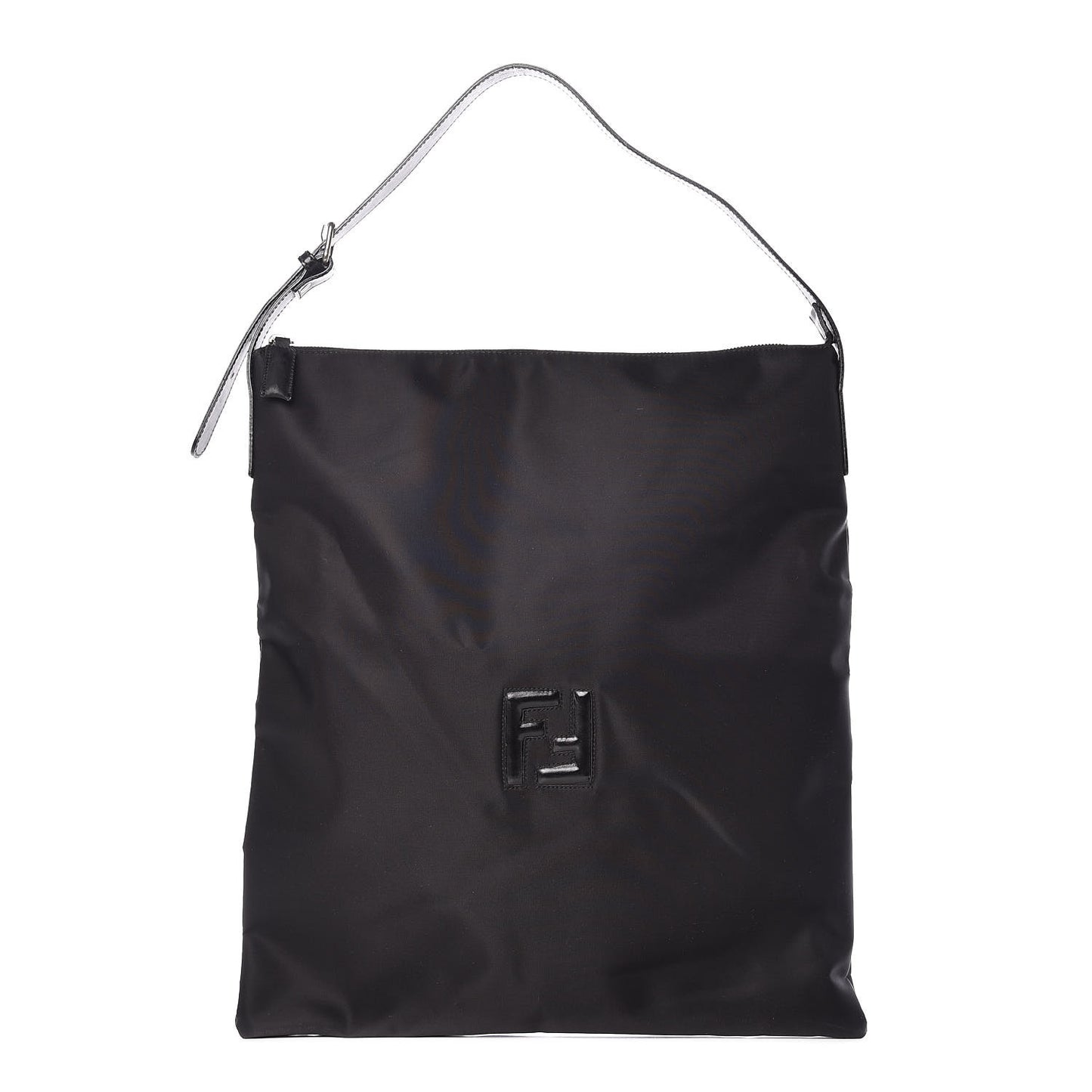 Nylon Shoulder Bag Black