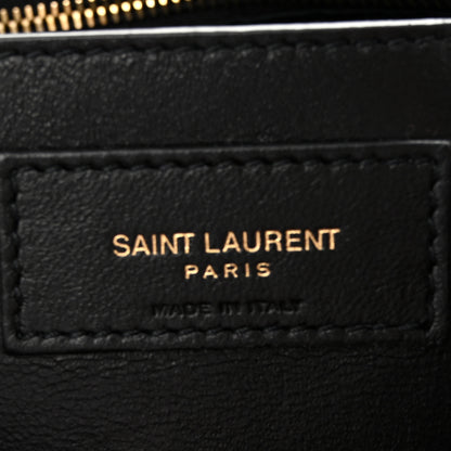 Saint Laurent Lambskin Matelasse Monogram Large Jamie 4.3 New Dark Bordeaux 6 of 13