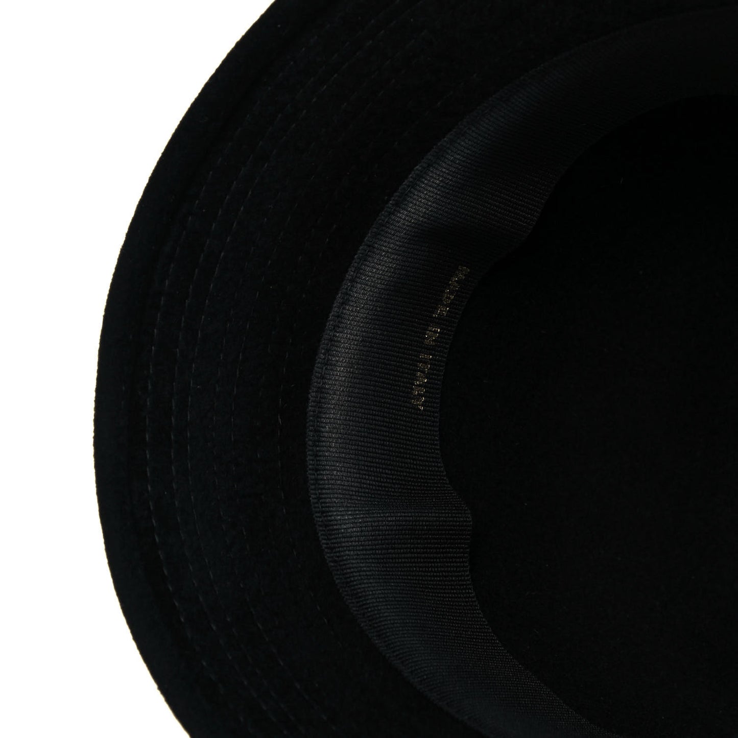 Rabbit Felt Hare Felt Paris Hat 58 Black