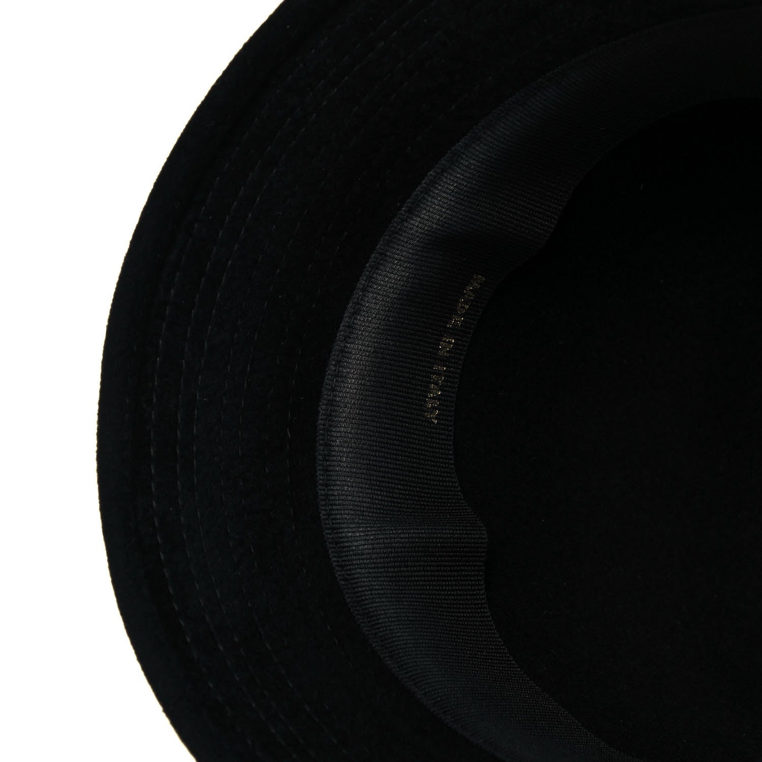 Hermes Rabbit Felt Hare Felt Paris Hat 58 Black 10 of 10