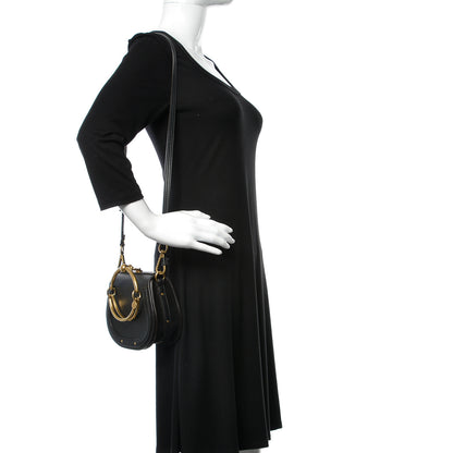 Chloe Calfskin Small Nile Bracelet Bag Black 3 of 8