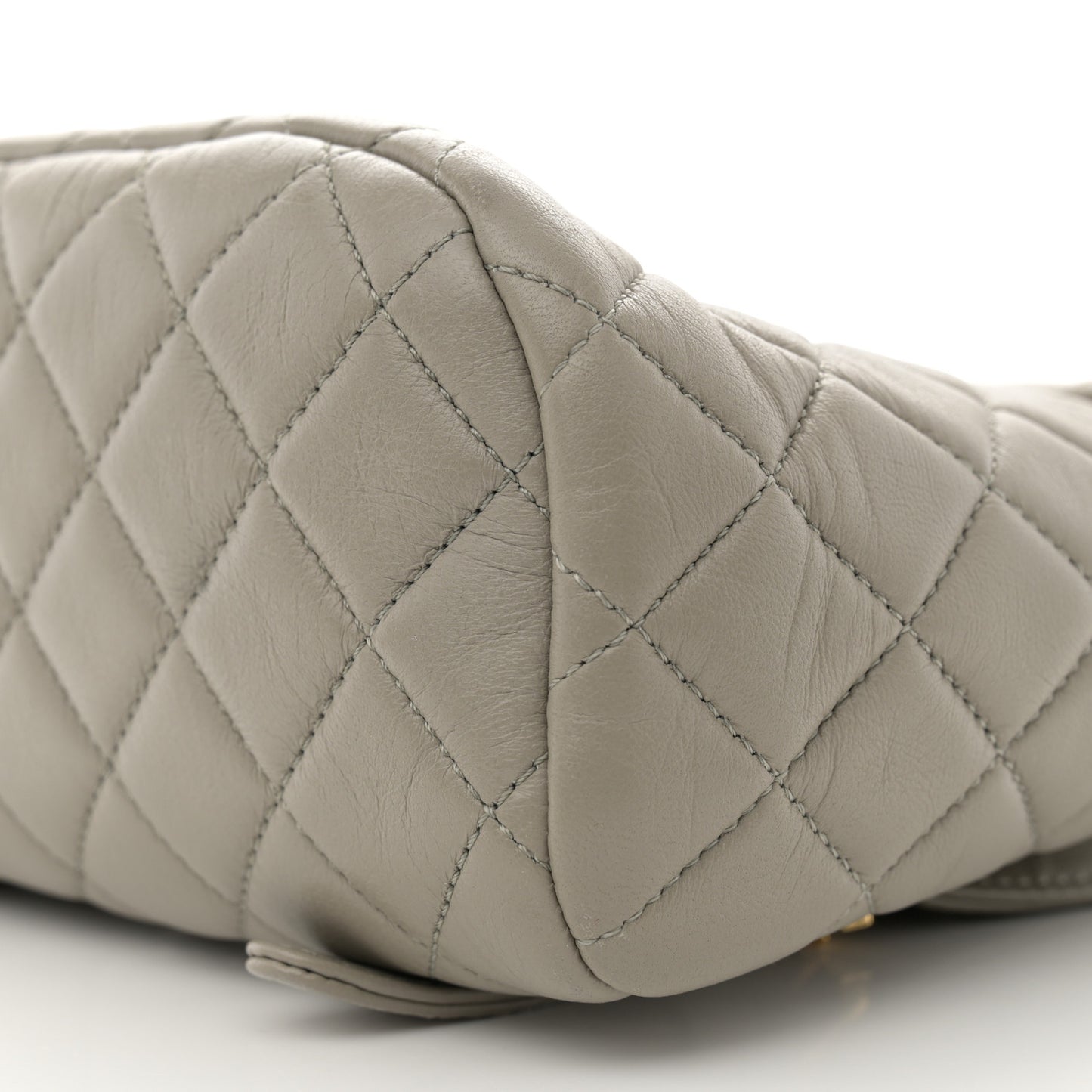 Lambskin Quilted Mini Urban Spirit Backpack Grey