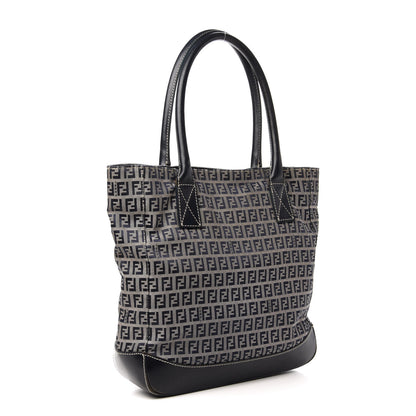 Fendi Zucchino Tote Black 3 of 16