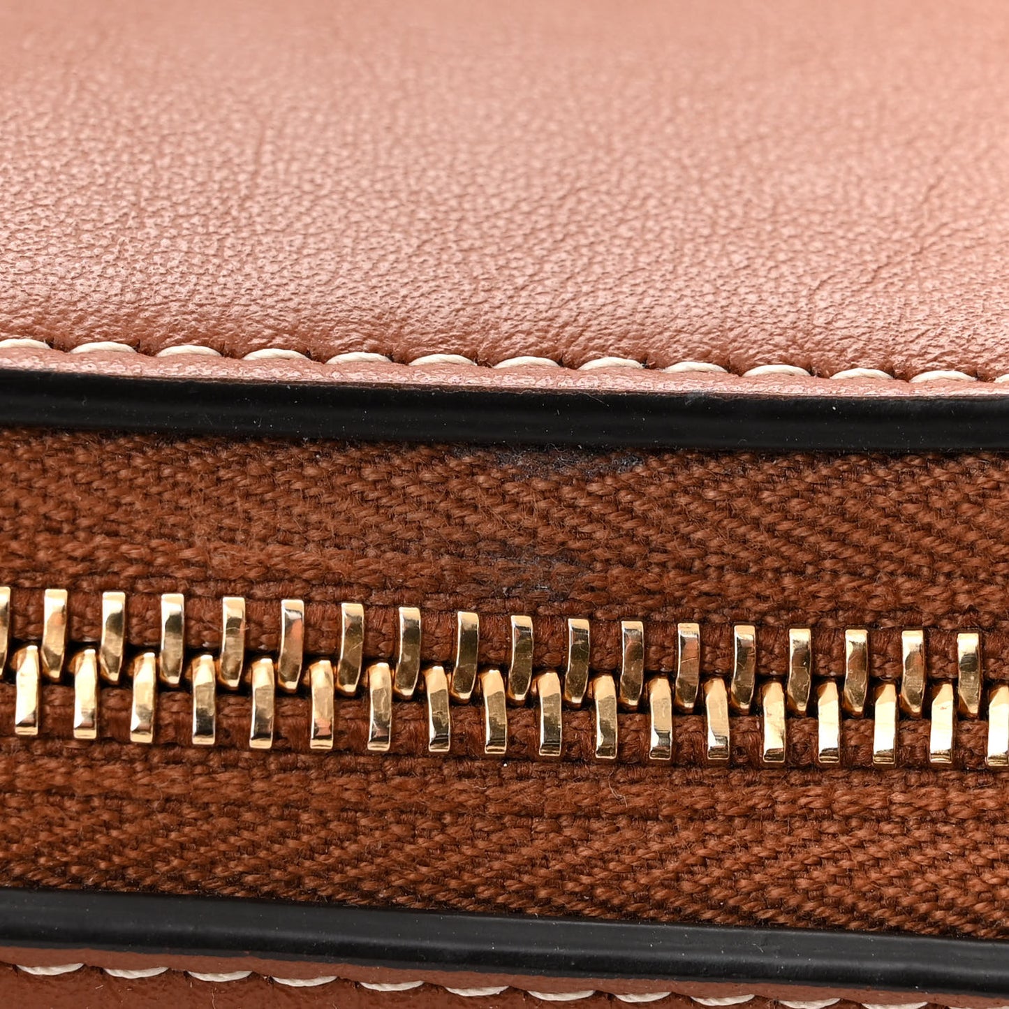 Smooth Calfskin Medium Strap Ava Shoulder Bag Tan