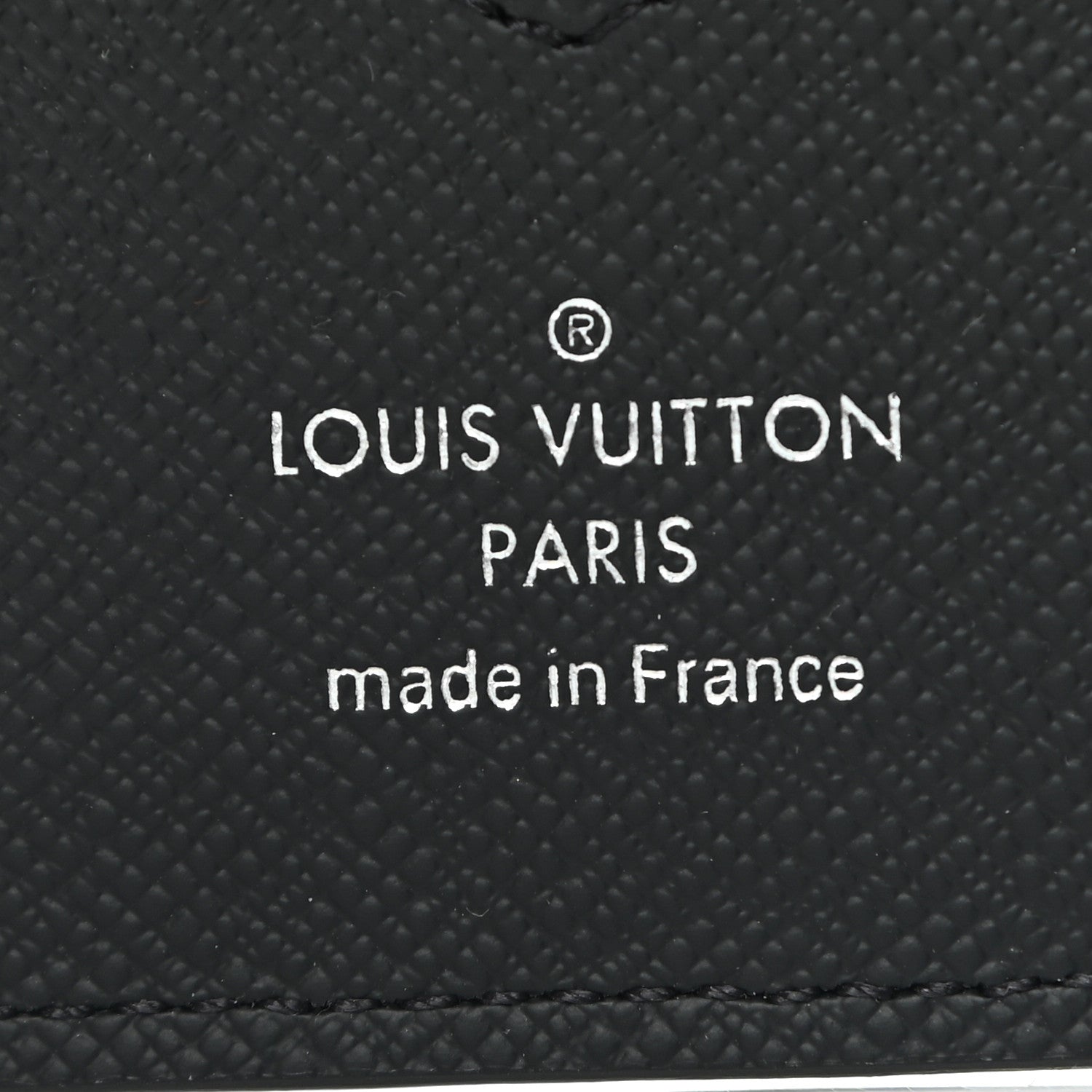 Louis Vuitton Taiga Passport Cover Black 5 of 5