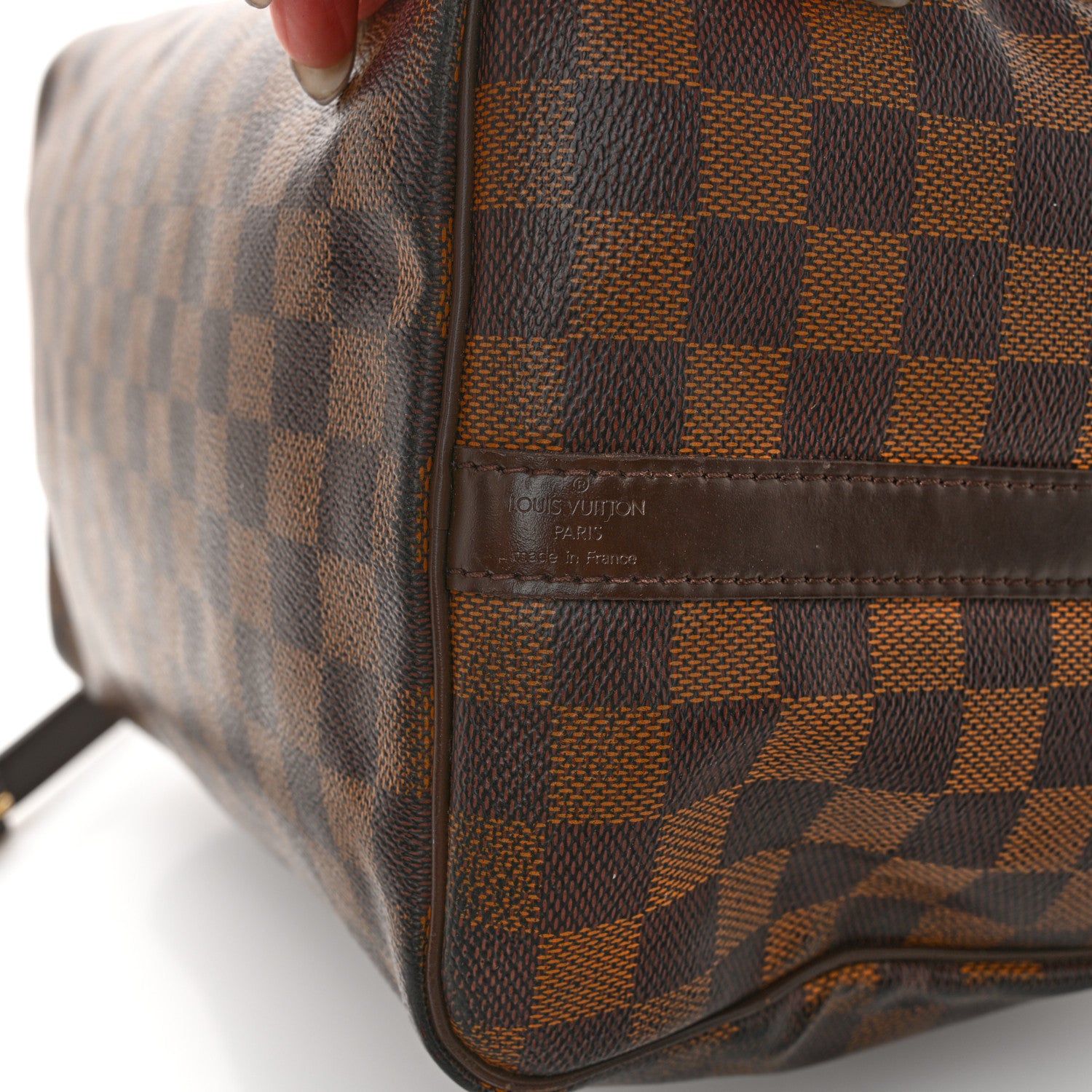 Louis Vuitton Damier Ebene Speedy Bandouliere 30 6 of 13