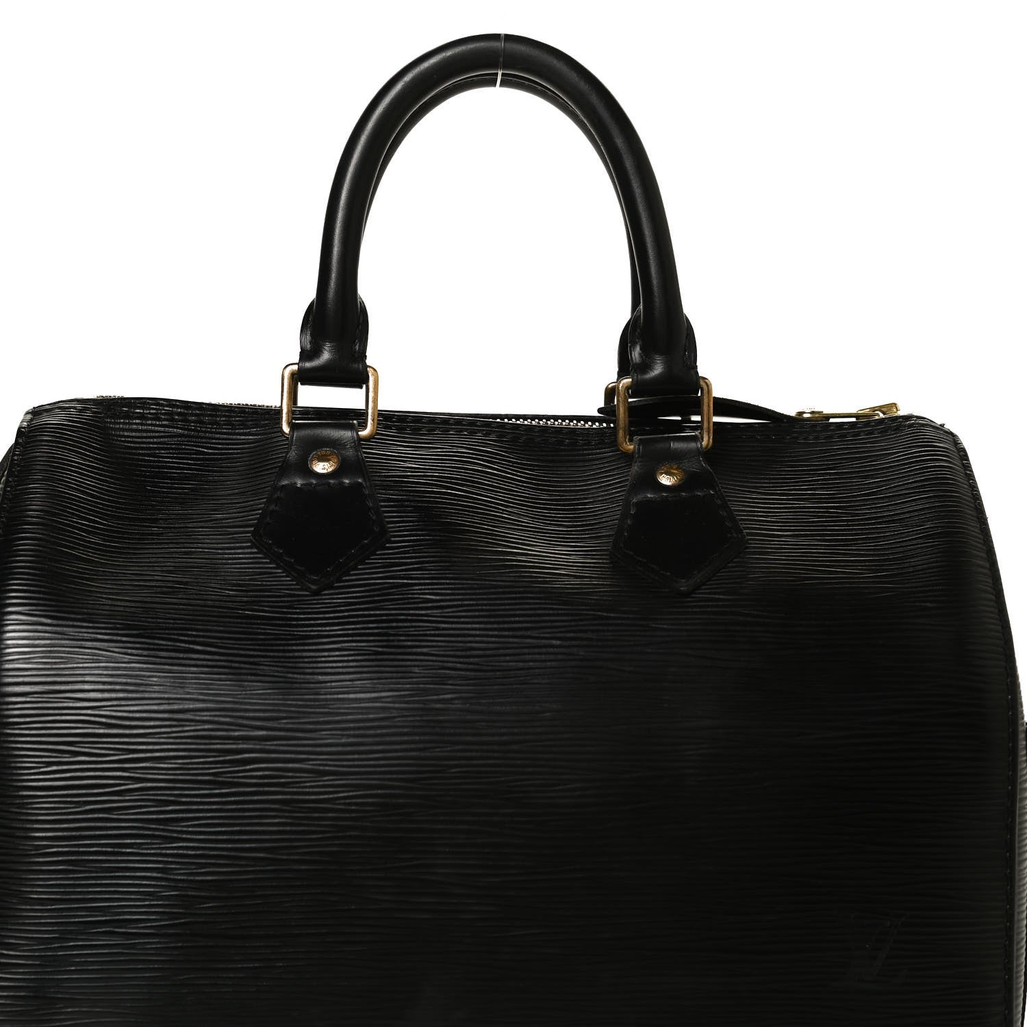 Louis Vuitton Epi Speedy 25 Black 8 of 14