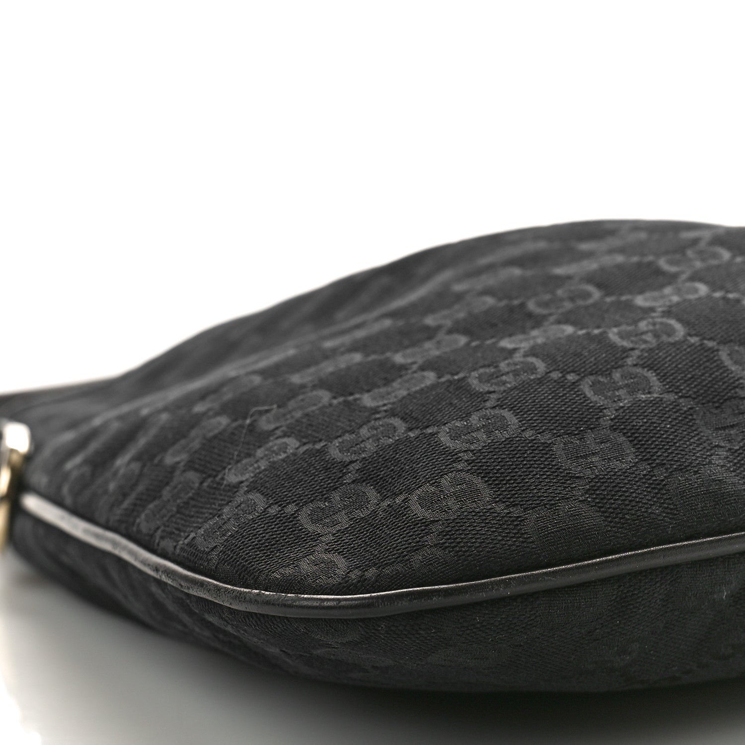 Gucci Monogram Medium New Britt Hobo Black 9 of 10