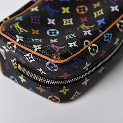 Louis Vuitton Monogram Multicolor Trousse Wapity Black 9 of 11