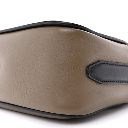Fendi Vitello Century Velvet F is FF Multicolor Bi-Color Camera Case Fango Black Multicolor 10 of 14