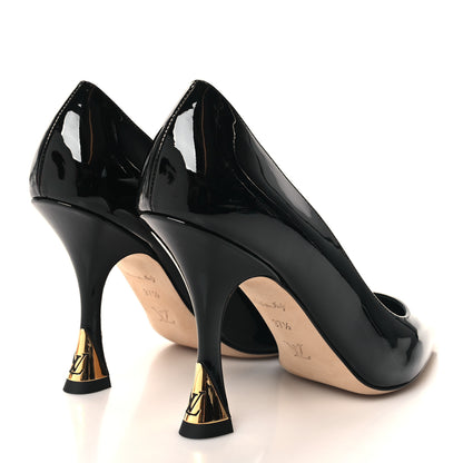 Louis Vuitton Patent Sparkle Pumps 38 Black 37.5 Black 4 of 9