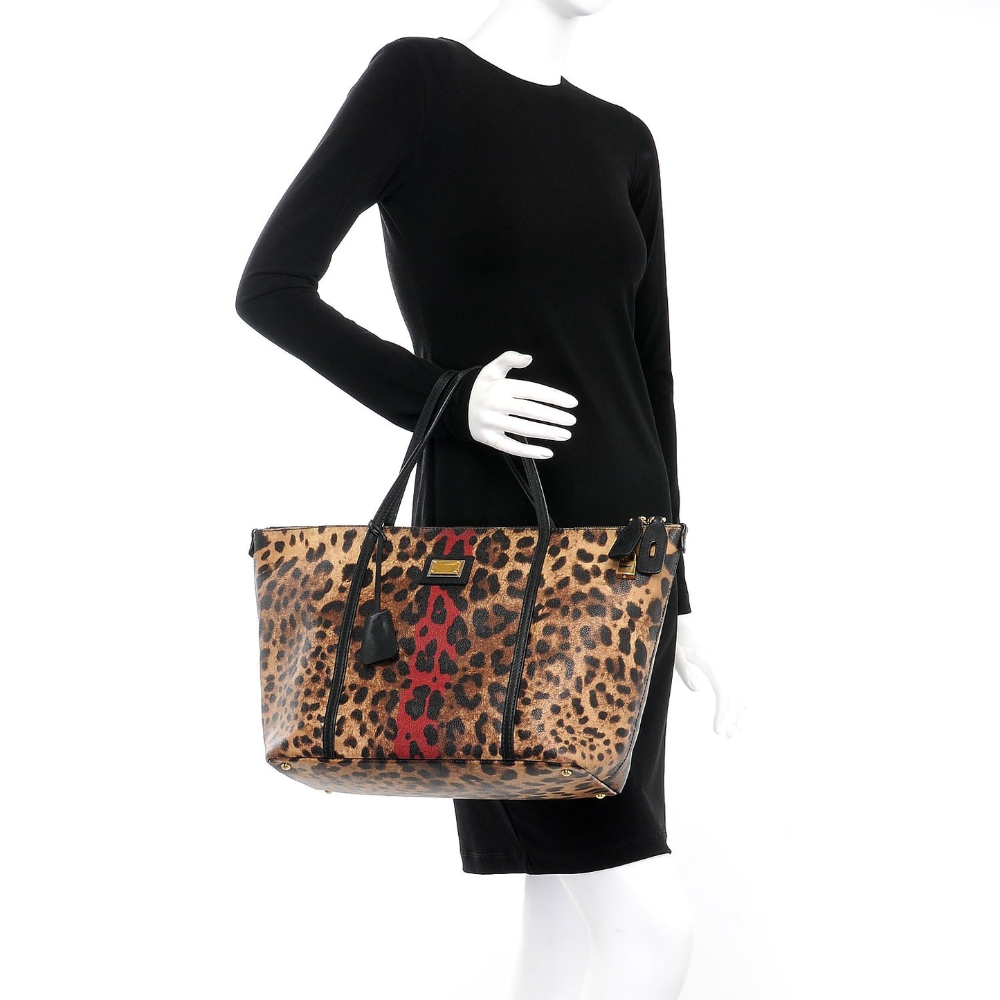 Leo Crepe Miss Escape Leo Stripe Tote