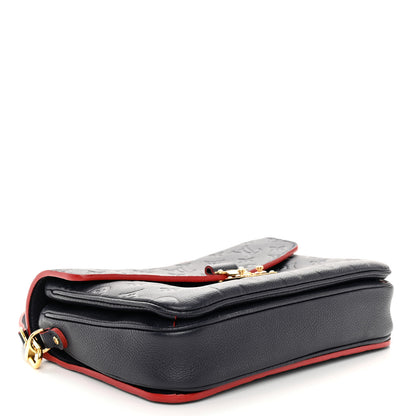 Louis Vuitton Empreinte Pochette Metis Marine Rouge 4 of 12