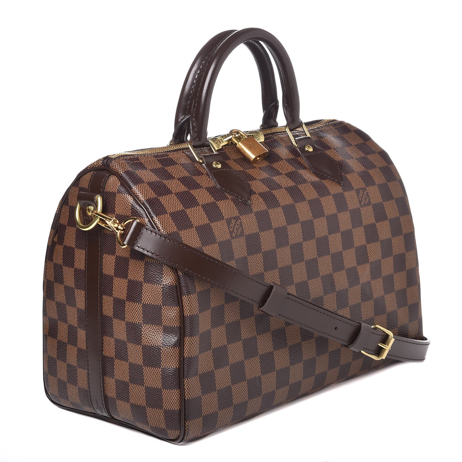 Louis Vuitton Damier Ebene Speedy Bandouliere 30 3 of 7