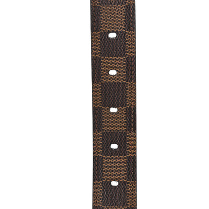 Louis Vuitton Damier Ebene 30mm Ellipse Belt 90 36 7 of 7