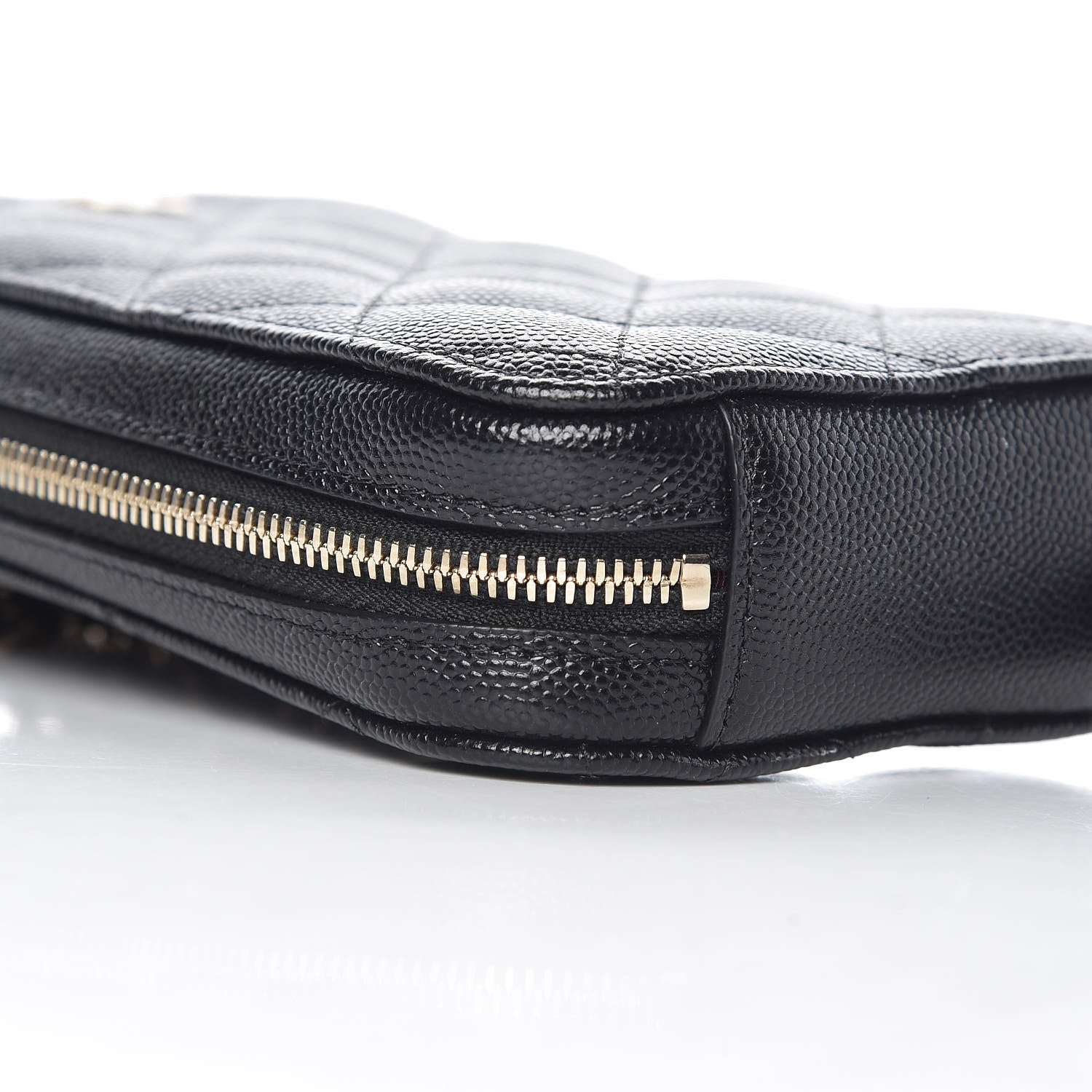 Chanel Caviar Quilted Classic Clutch With Chain Black 8 of 11