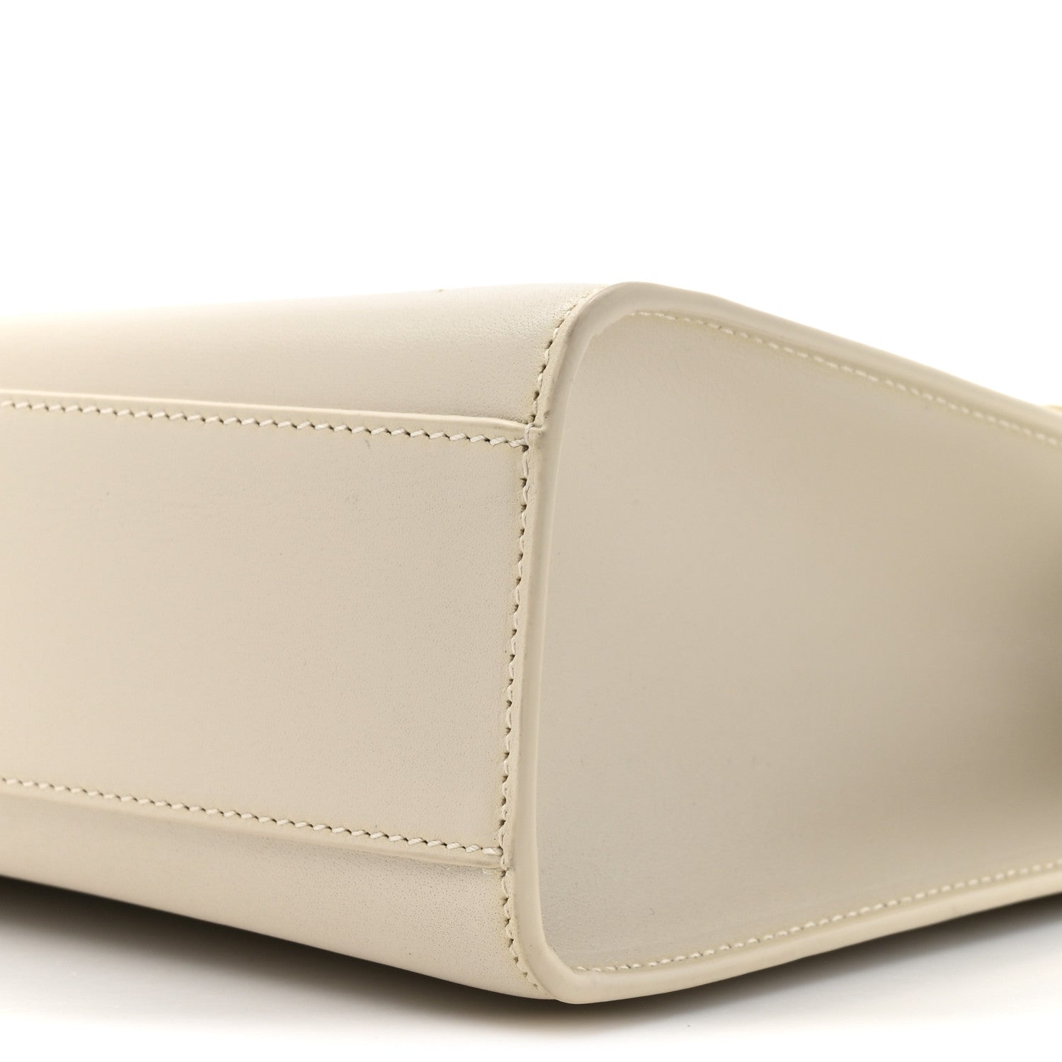 Saint Laurent Smooth Calfskin Manhattan Shoulder Bag Crema Soft 9 of 14