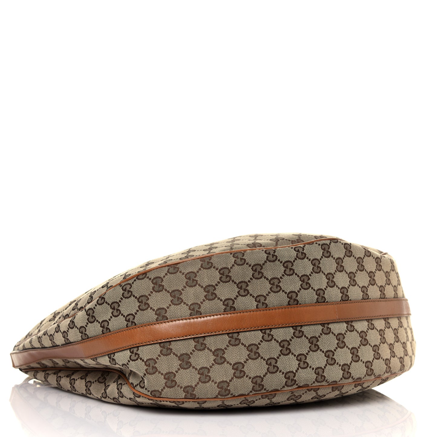 Monogram Large GG Twins Hobo Brown