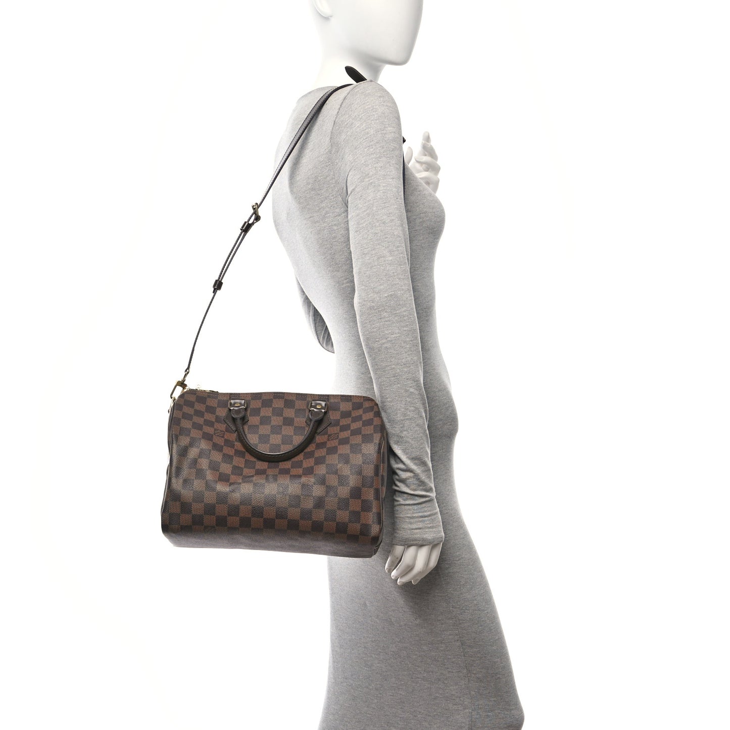 Damier Ebene Speedy Bandouliere 30