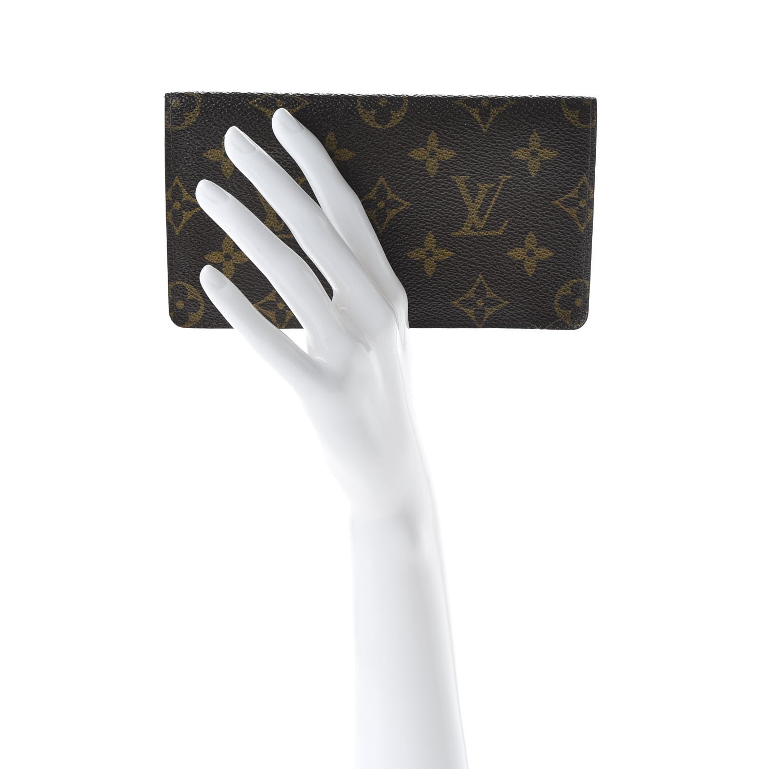 Louis Vuitton Monogram Simple Checkbook Holder Wallet Cover 2 of 9