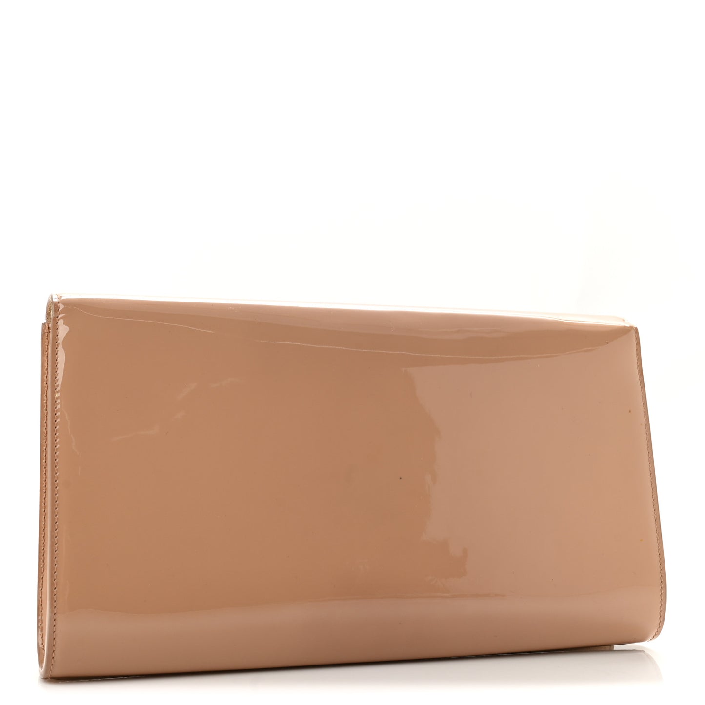 Patent Calfskin Monogram Large Belle De Jour Clutch Chair
