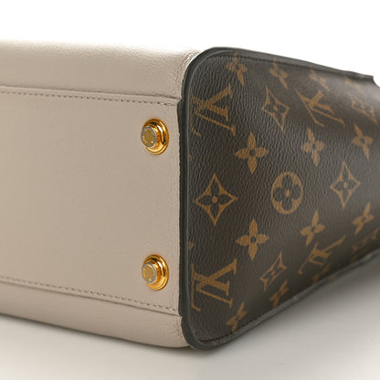 Louis Vuitton Calfskin Monogram On My Side Greige 9 of 9