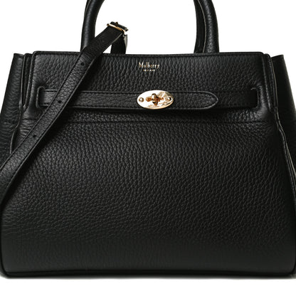 Mulberry Heavy Grain Small Belted Bayswater Tote Black 7 of 15