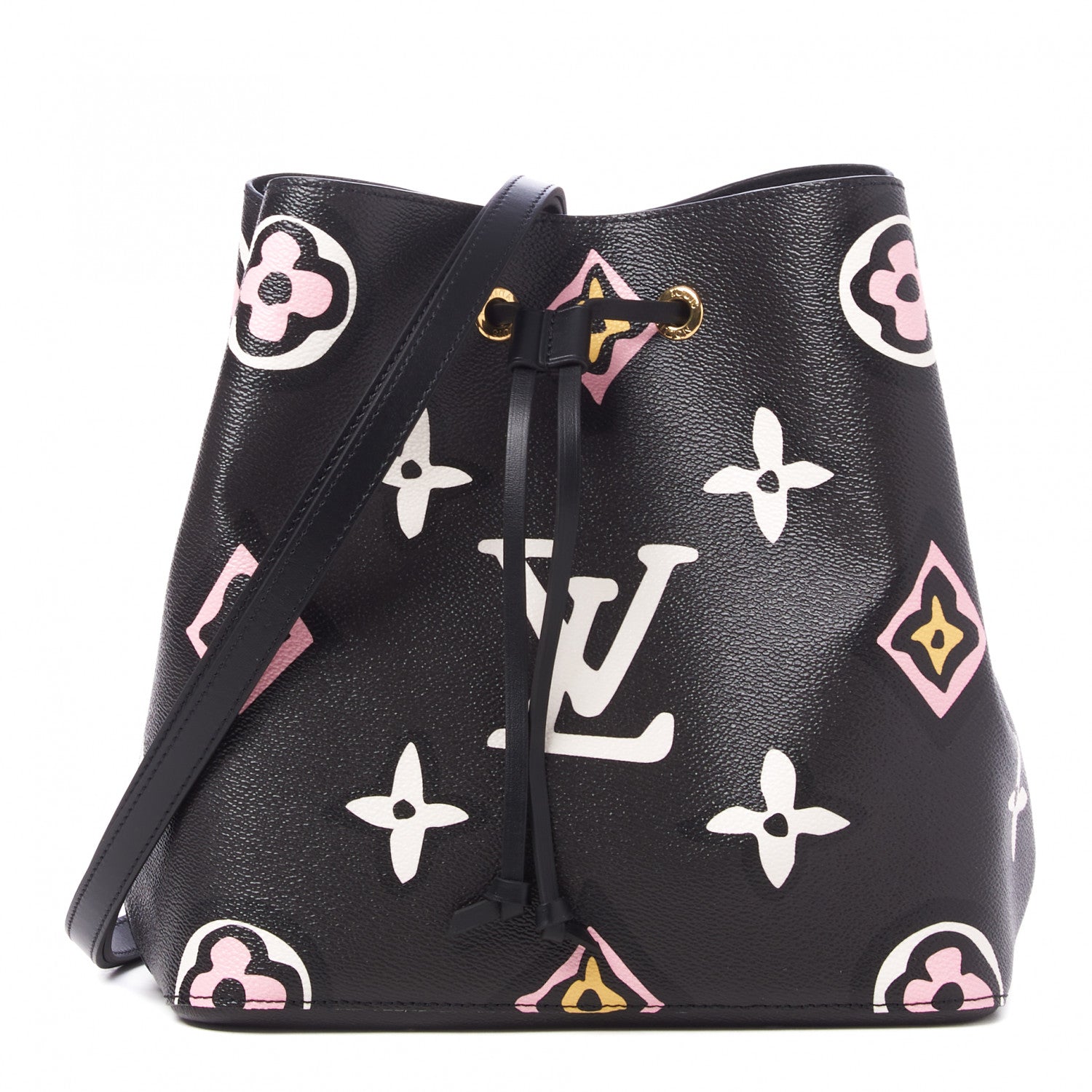 Louis Vuitton Monogram Giant Wild At Heart Neonoe MM Black 1 of 9
