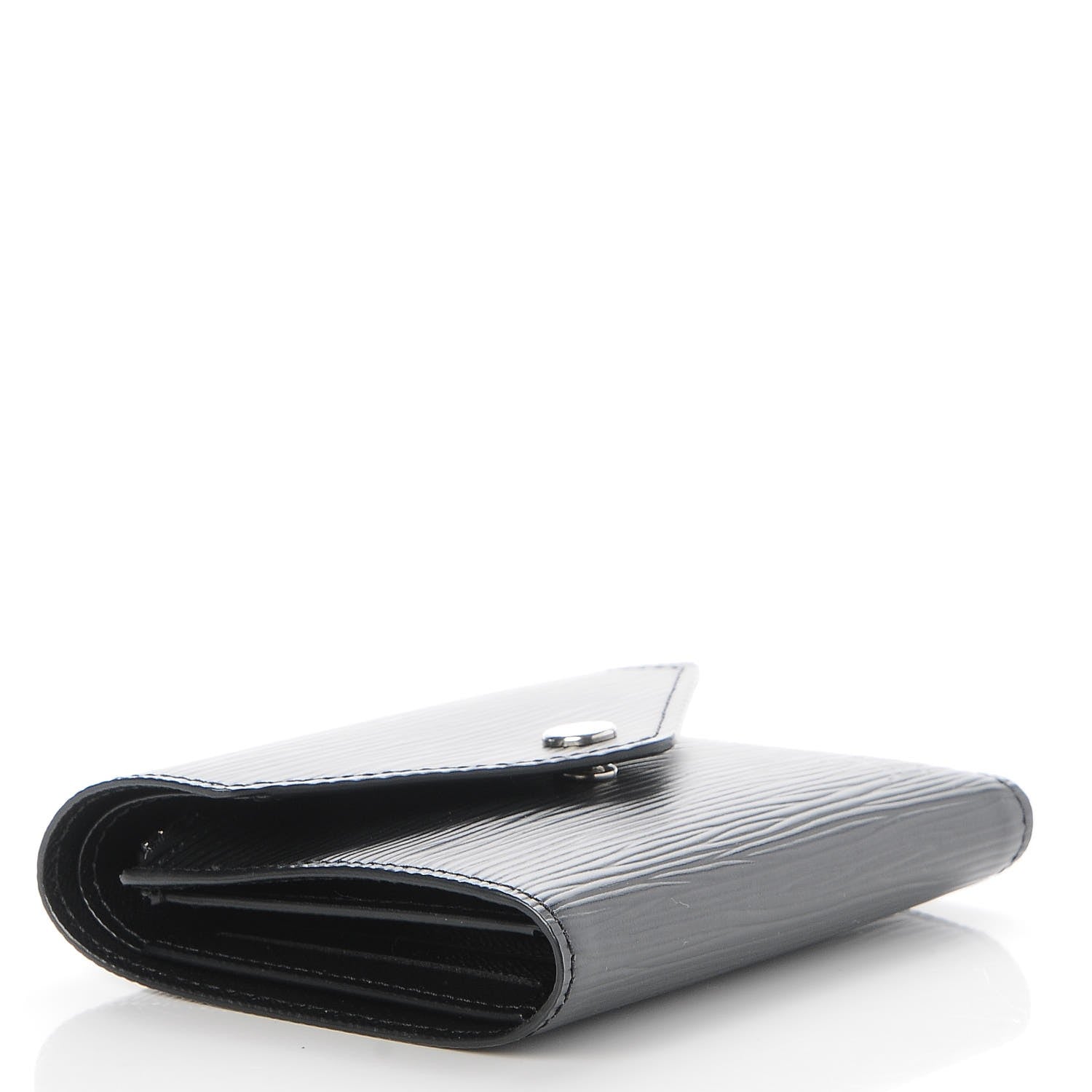 Louis Vuitton Epi Victorine Wallet Black 4 of 8