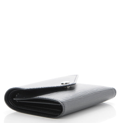 Louis Vuitton Epi Victorine Wallet Black 4 of 8