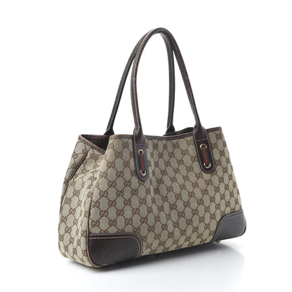 Gucci Monogram Medium Princy Tote Dark Brown 3 of 11