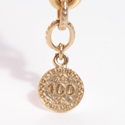 Chanel Graduated Pearl CC Short Necklace Gold 6 of 6