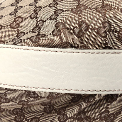 Gucci Monogram Medium Interlocking Icon Shoulder Bag White 8 of 11