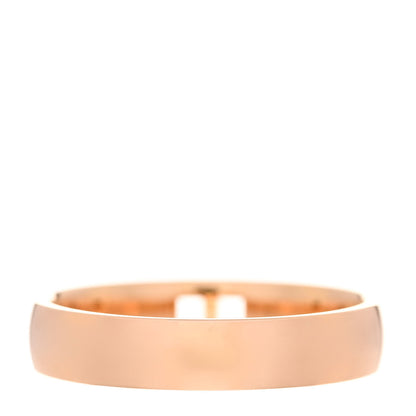 Hermes 18K Rose Gold Diamond Ever Herakles Wedding Band Ring 49 4.75 3 of 7