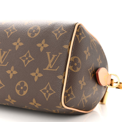 Louis Vuitton Monogram Speedy Bandouliere 20 Beige 9 of 10
