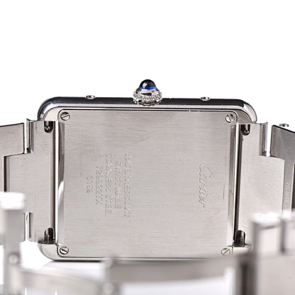 Cartier Stainless Steel 27mm Tank Solo Quartz Watch 6 of 9