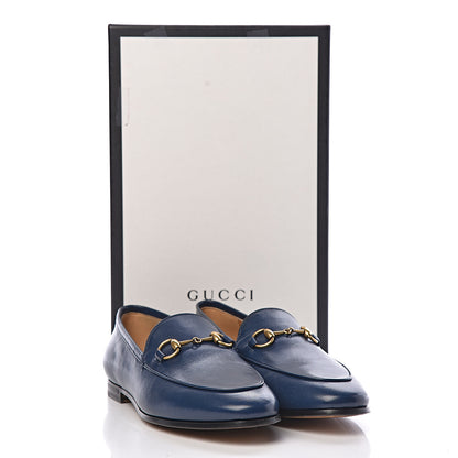 Gucci Malaga Kid Womens Jordaan Loafers 37 Blue Agata 9 of 9