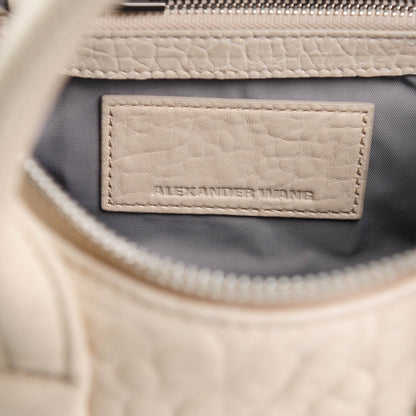 Alexander Wang Pebbled Lambskin Mini Rockie Opaline Rhodium Hardware 6 of 11