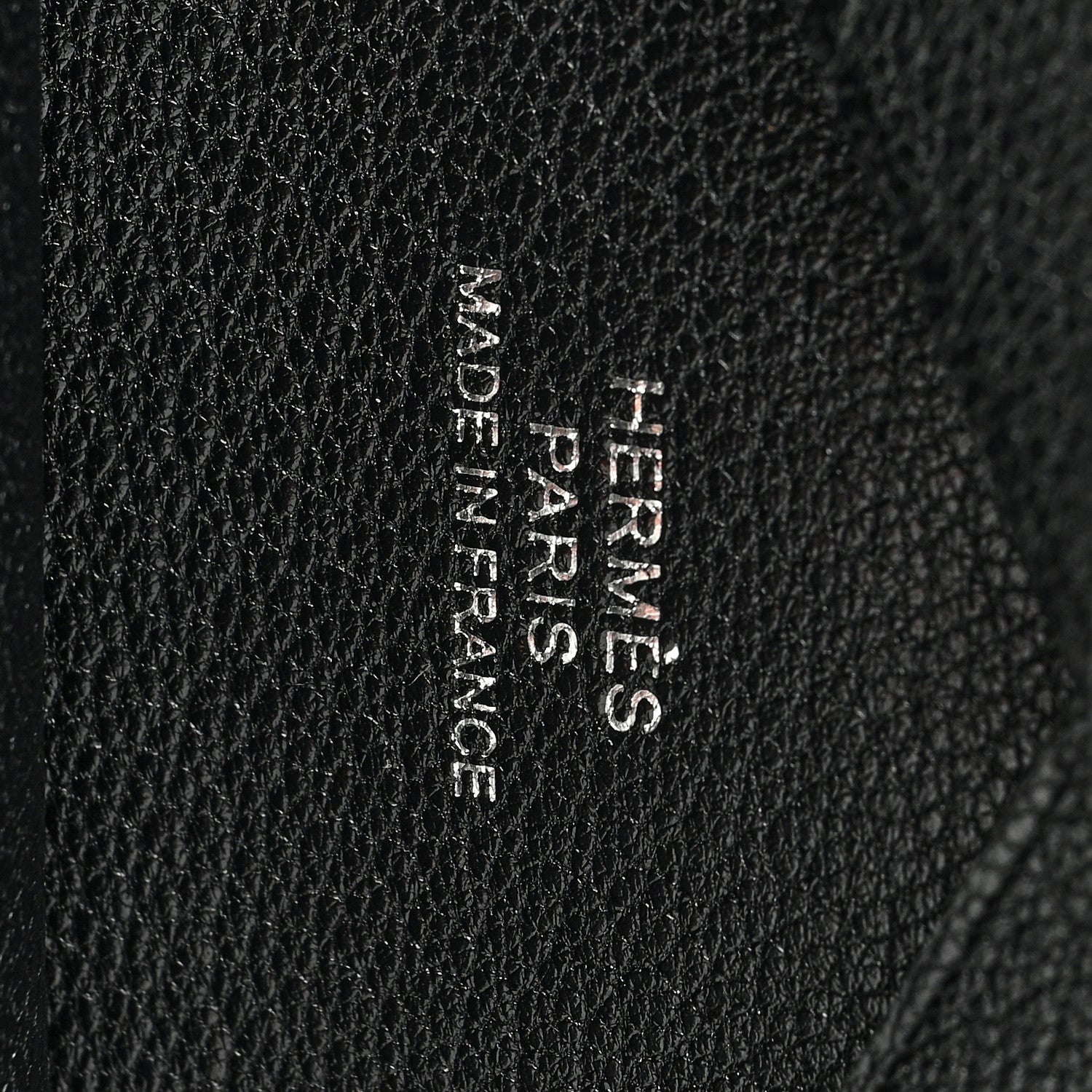 Hermes Chevre Mysore Calvi Duo Card Case Black 6 of 7