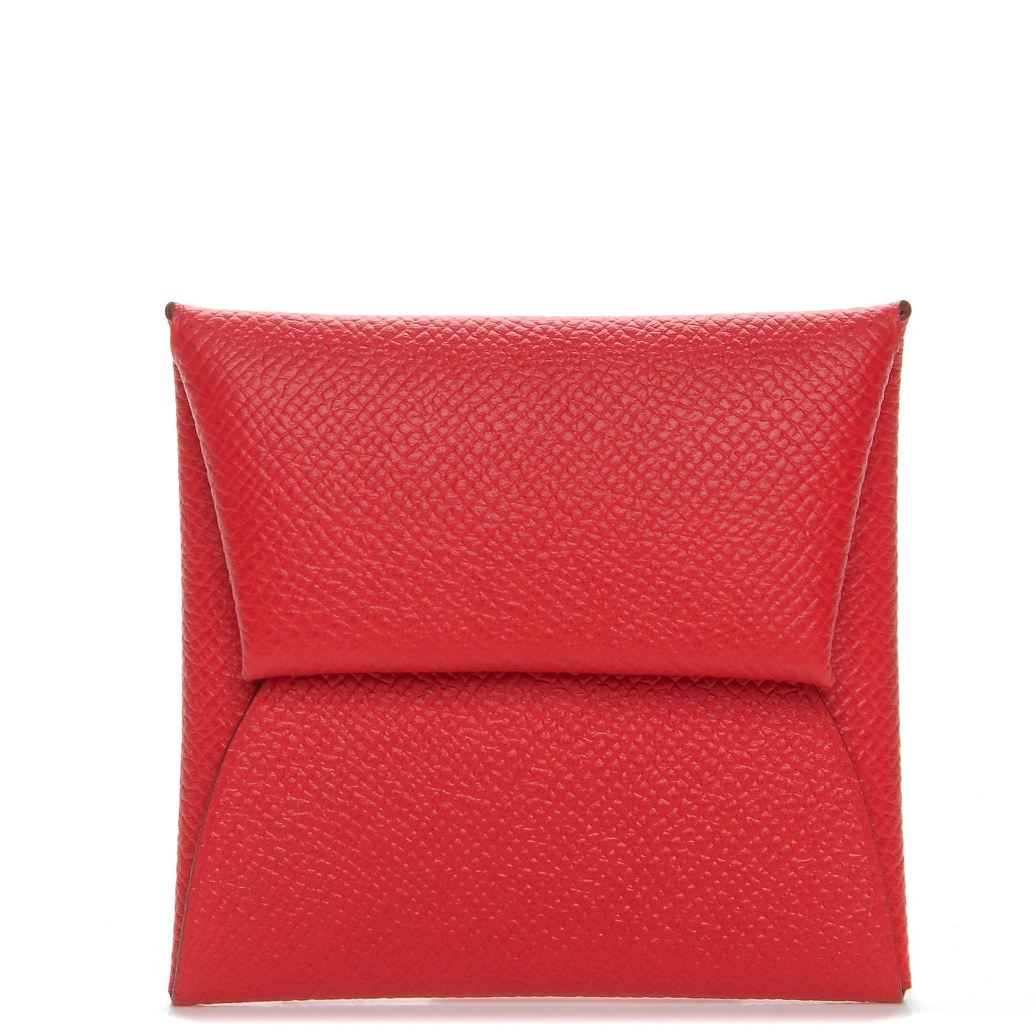 Hermes Epsom Bastia Coin Purse Rouge Casaque 1 of 8