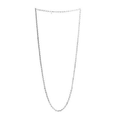 David Yurman Sterling Silver Cable Link Necklace 36 3 of 7