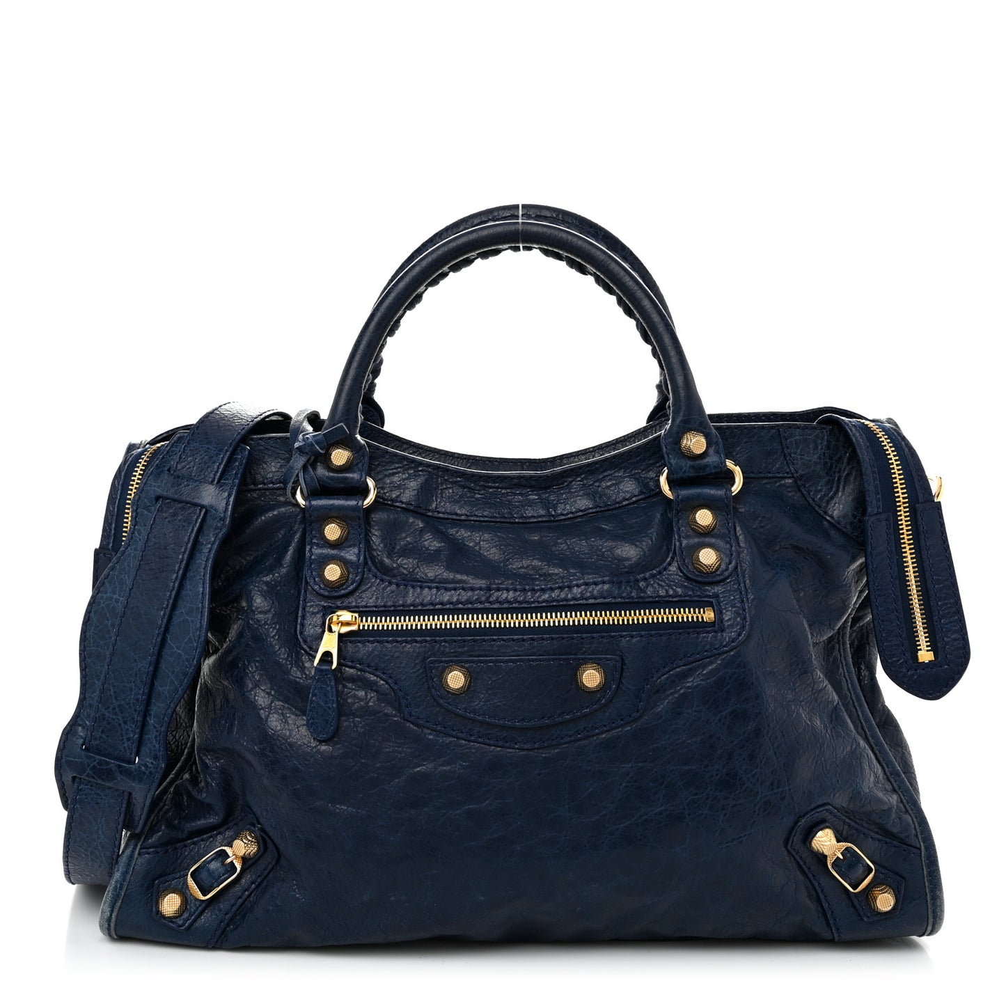 Agneau Giant 12 Gold Hardware City Bleu Mineral