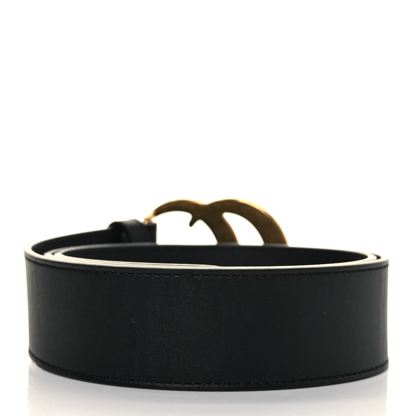 Calfskin Double G 40mm Belt 85 34 Black