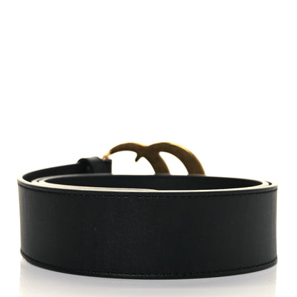 Gucci Calfskin Double G 40mm Belt 85 34 Black 2 of 6