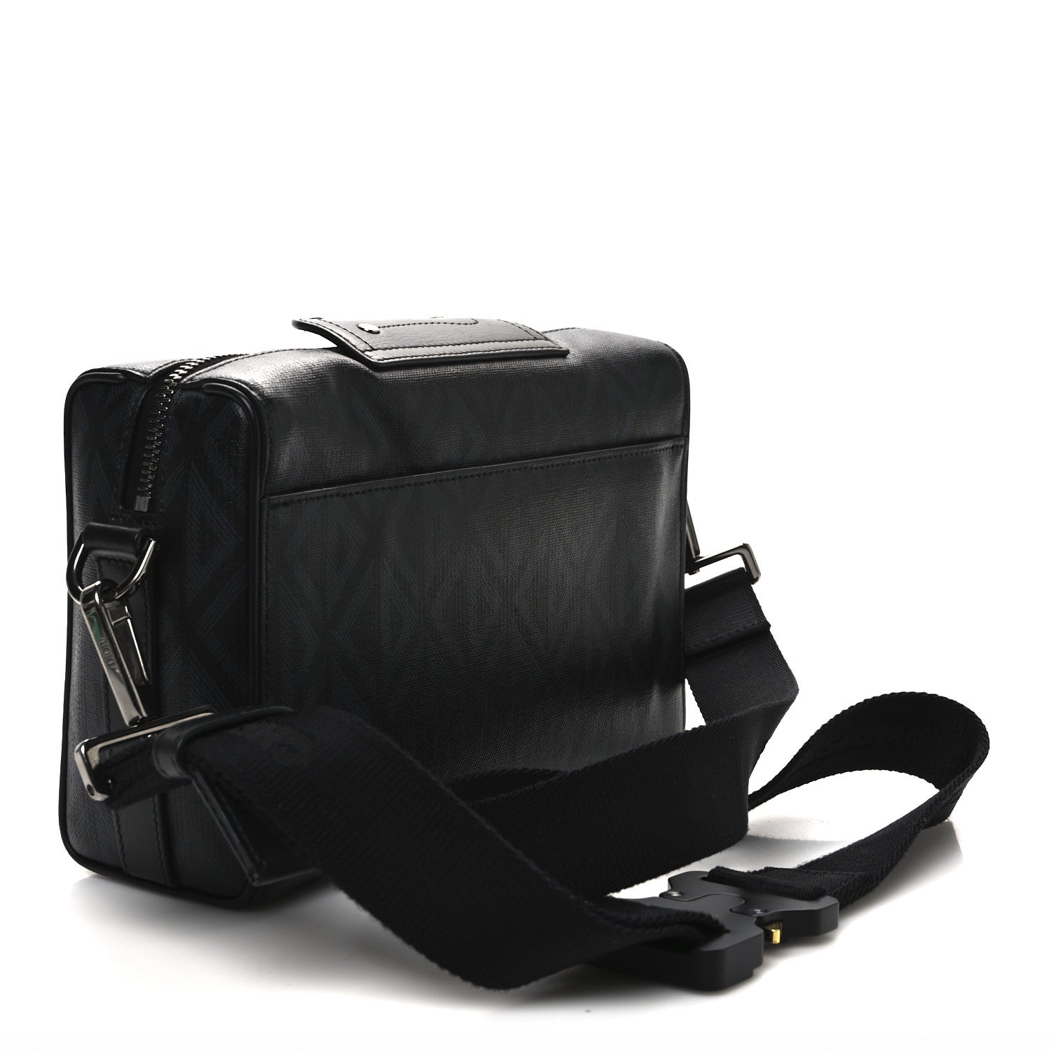 Christian Dior Canvas CD Diamond Lingot 22 Bag Black 3 of 12