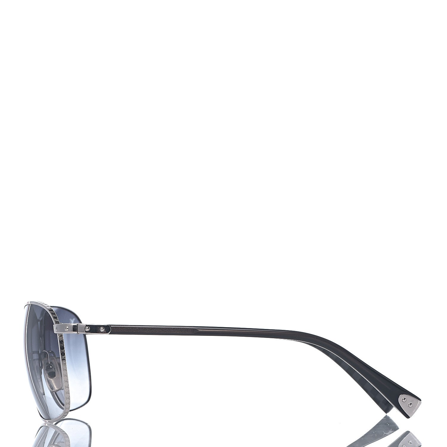 Louis Vuitton Monogram Conspiration Pilote Sunglasses Z0250U Black 3 of 8